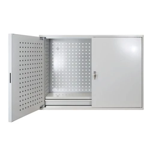 Rabatt 🎁 ADB Wandschrank, 100 X 75 Cm (B X H) Schublade Mit Vollauszug Und Höhenverstellbarer Fachboden, Farbe:Lichtgrau (RAL 7035) 🌟 -Günstiges Adb Geschäft unnamed file 968