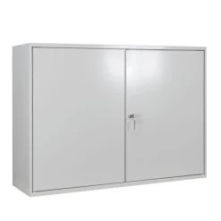 Rabatt 🎁 ADB Wandschrank, 100 X 75 Cm (B X H) Schublade Mit Vollauszug Und Höhenverstellbarer Fachboden, Farbe:Lichtgrau (RAL 7035) 🌟 -Günstiges Adb Geschäft unnamed file 970