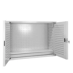 Rabatt 🎁 ADB Wandschrank, 100 X 75 Cm (B X H) Schublade Mit Vollauszug Und Höhenverstellbarer Fachboden, Farbe:Lichtgrau (RAL 7035) 🌟 -Günstiges Adb Geschäft unnamed file 971