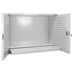 Rabatt 🎁 ADB Wandschrank, 100 X 75 Cm (B X H) Schublade Mit Vollauszug Und Höhenverstellbarer Fachboden, Farbe:Lichtgrau (RAL 7035) 🌟 -Günstiges Adb Geschäft unnamed file 972