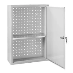 Billig 🎉 ADB Wandschrank, 1-türig, 50 X 75 Cm (B X H), Mit Höhenverstellbarem Fachboden, Farbe:Lichtgrau (RAL 7035) 🔥 -Günstiges Adb Geschäft unnamed file 976
