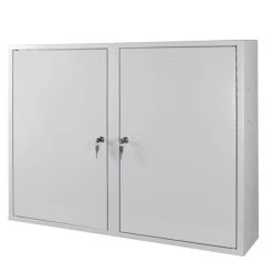 Auslauf 🔔 ADB Wandschrank, 2-türig, 100 X 75 Cm (B X H), Mit Höhenverstellbaren Fachböden, Farbe:Lichtgrau (RAL 7035) 😉