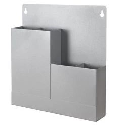 Billig 🎉 ADB Kabelbinder-Wandhalter Aus Pulverbeschichtetem Metall, 2-fach, (BxHxT) 300 X 331 X 61 Mm, RAL(9006) 😍 -Günstiges Adb Geschäft unnamed file 985